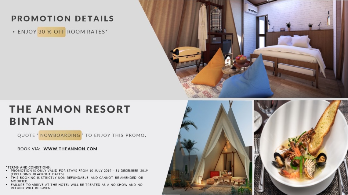 The Anmon Resort Bintan promotion